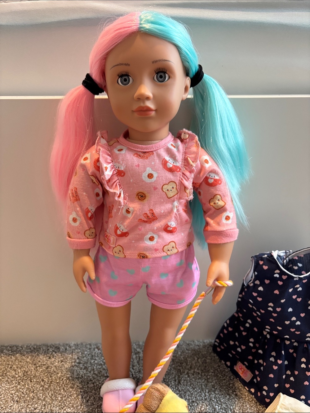 Our Generation Bundle: Comes with Doll, Dog and Accessories - Picture 8 of 8
